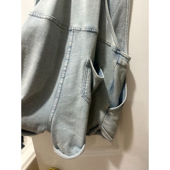 Z Supply Light Wash Denim Jumpsuit - Picture 3 of 7